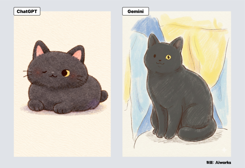 療癒系 Q 版塗鴉 生成結果 -Aiworks